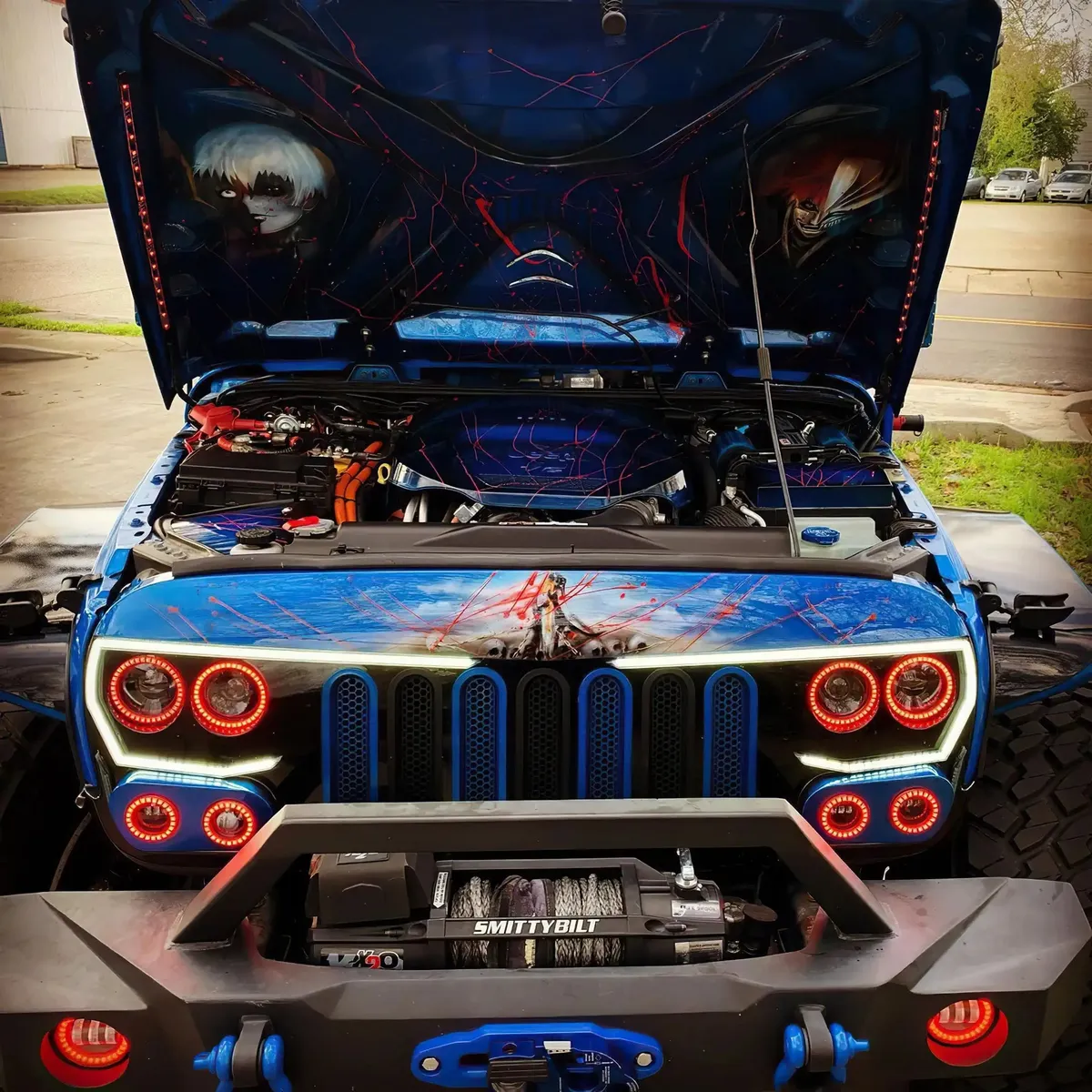 Oracle Lighting Vector Series Grill ColorSHIFT Halo LED Kit w/BC1 Controller - JT/JL/JK product image