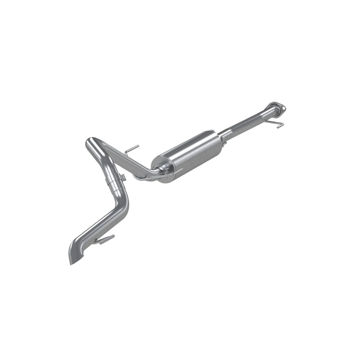 03-24 Toyota 4Runner 11-16 Toyota Land Cruiser Prado Armor Pro T304 Stainless Steel 2.5 Inch Cat-Back High Clearance Turn Down Single Rear Exit MBRP Exhaust System product image