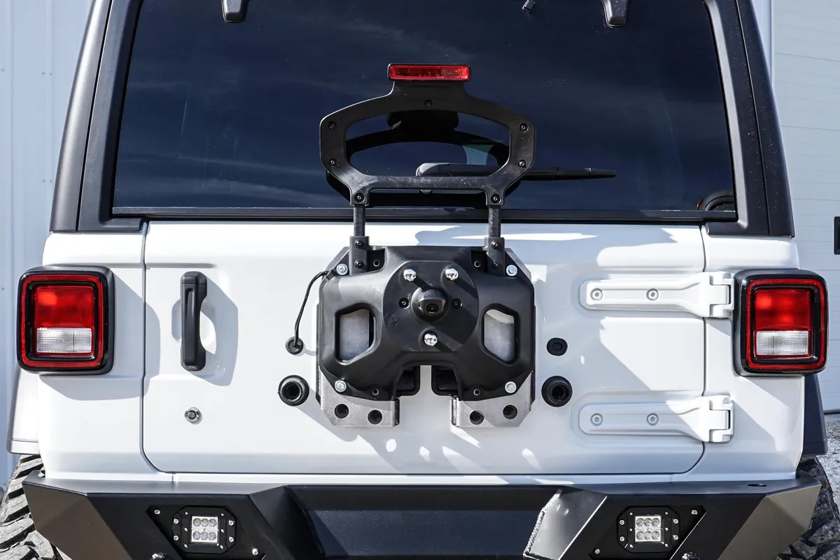 LOD Spare Tire Riser JL Black product image
