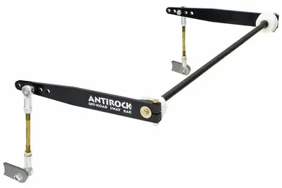 Rock Jock Antirock Sway Bar Kit 87-95 Wrangler YJ Front Bolt-On RockJock 4x4