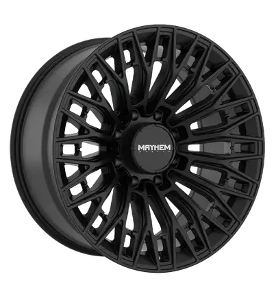 Mayhem Cyclone (8121) Gloss Black 20x9 8170 18mm 125.2mm