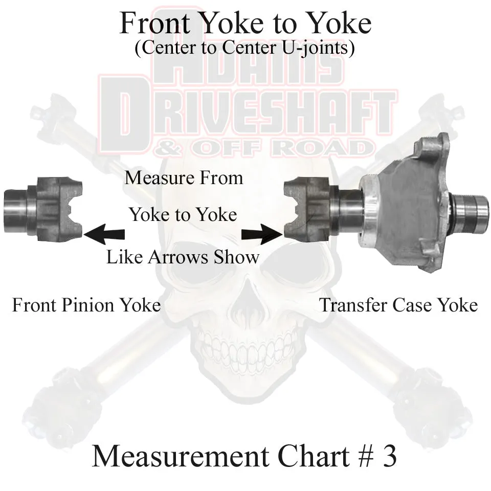 1987-2001 XJ Cherokee Front Extreme Duty Solid 1310 CV Driveshaft with CV Bolts product image
