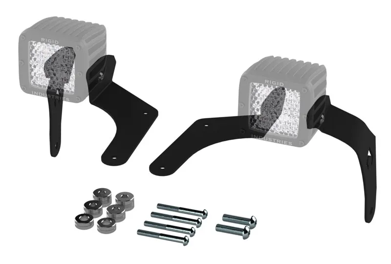 18c Jeep Jl/Jt Apillar Single LED Cube Light Mount product image