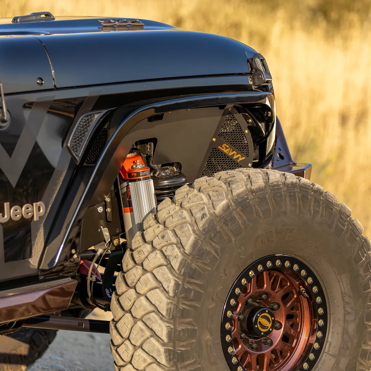 18c Wrangler/20c Gladiator Front Inner Fender Liner Raw product image