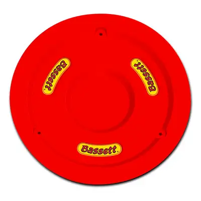 Bassett Wheel Cover 15in Red Fluorescent