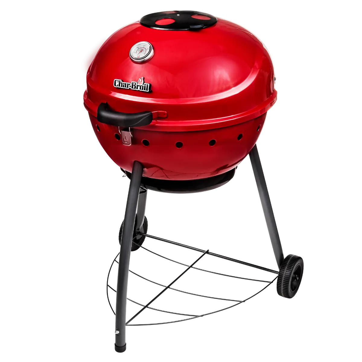 Kettleman® TRU-Infrared™ Charcoal Grill Red product image