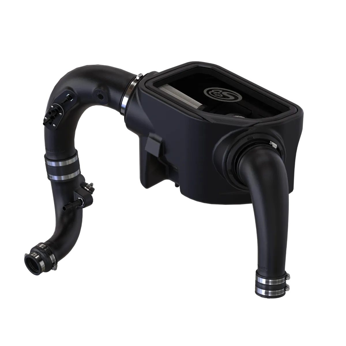 S B Cold Air Intake For 2020-2023 Ford Explorer St King Ranch Lincoln Aviator 3.0L with Dry Extendable Filter product image