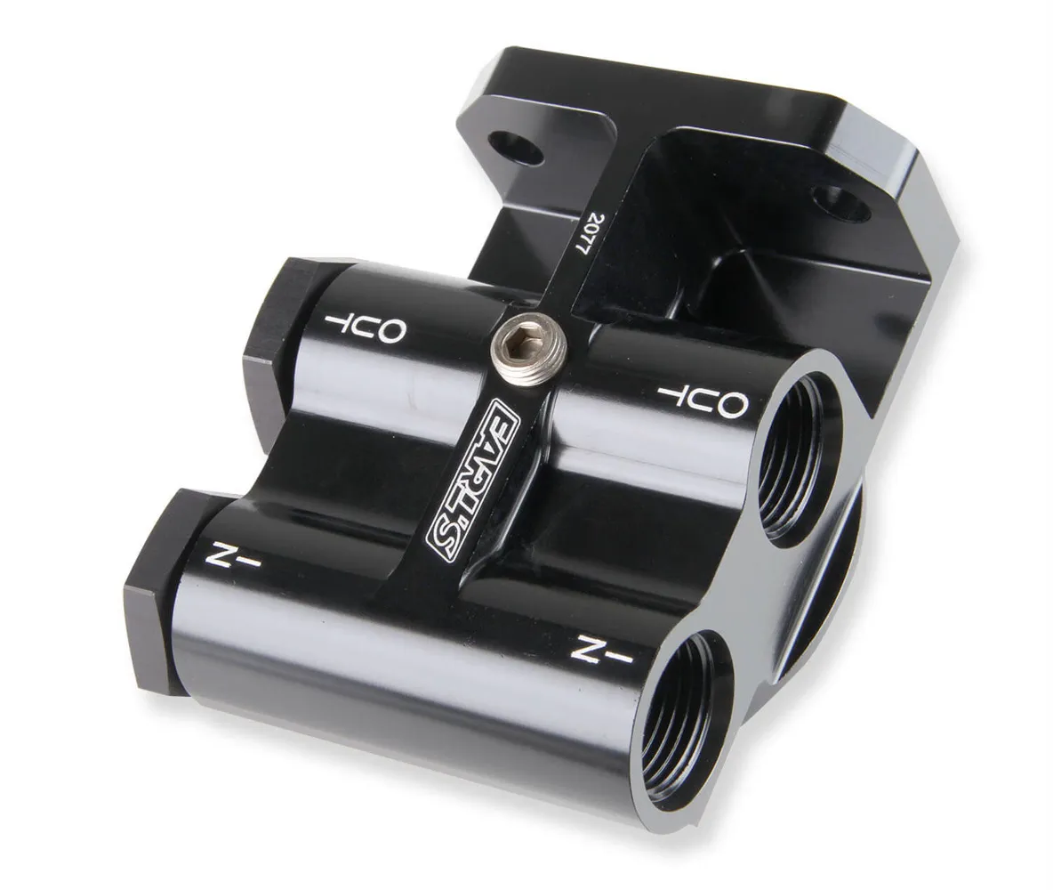 Earl's Performance Billet Aluminum Single Remote Filter Mount