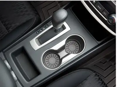 Weathertech CarCoasters™; Incl. 2 3 7/16 in. and 2 3 1/8in. Coasters; Black;