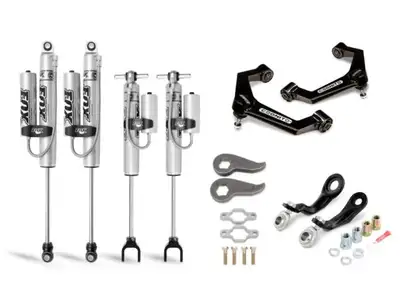 Cognito Motorsports Truck Cognito 3-Inch Premier Leveling Kit with Fox PSRR 2.0 Shocks for 2011-2019 Silverado/Sierra 2500/3500 2WD/4WD