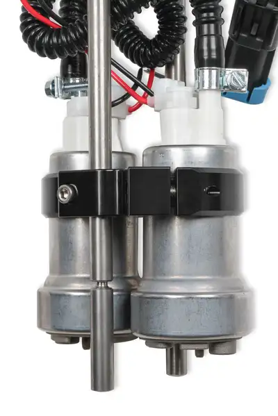 Holley 12 Bolt Flange 450 Lph Pump Hanger Dual