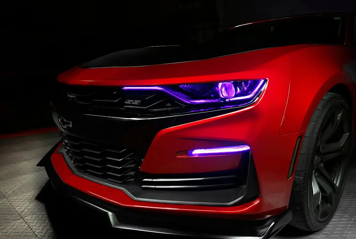 Oracle Lighting 2019-2024 Chevrolet Camaro Ss/Rs Colorshift Rgbw+a Headlight DRL Upgrade Kit product image