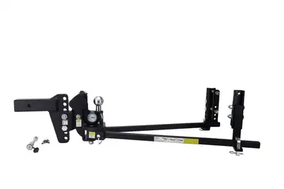 Weigh Safe TrueTow Middle Weight Weight Distribution 6 Drop, 2.5 Receiver 8.5K GTWR w/ Keyed alike Hitch Pin