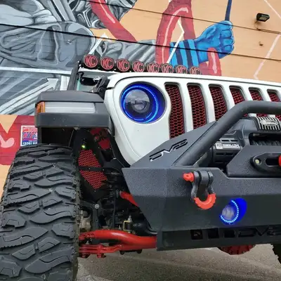 Oracle Lighting ORACLE Lighting Oculus™ ColorSHIFT Bi-LED Projector Headlights for Jeep JL / Gladiator JT