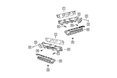 Mopar Mopar Hex Flange Head Bolt, Mounting - JL 392 Only 2021+