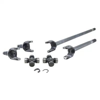 Yukon Gear And Axle Yukon 4340 Chrome-Moly axles provide up to 50% increased strength over stock axles for use in extreme performance applications with large tires and high horsepower. Yukons 4340 axles are manufactured using the latest technologies and the highest quality m