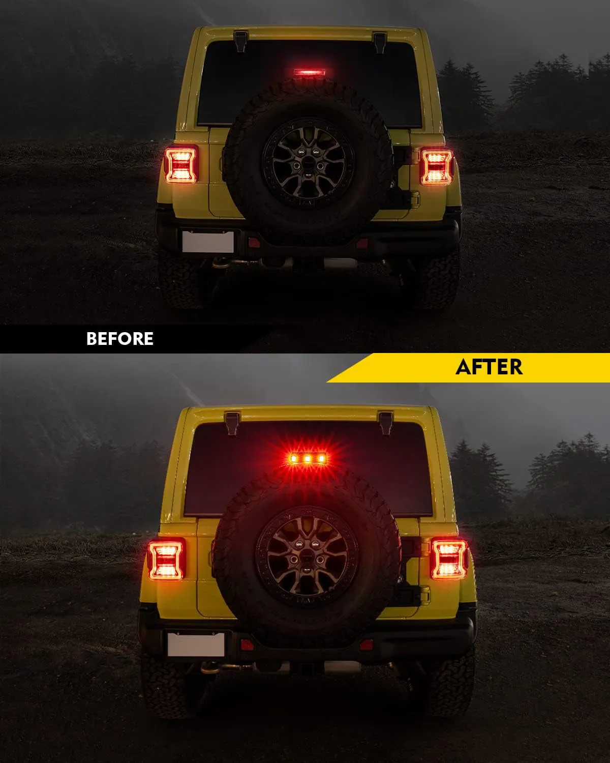 LED Third Brake Light for 2018+ Jeep Wrangler JL product image