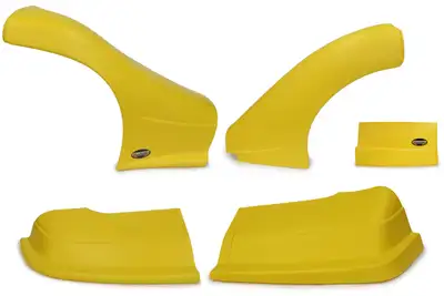 Dominator Race Body Dominator Late Model Nose Kit Yellow
