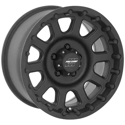 Pro Comp Pro Comp 7032-7973 Bandido Matte Black 17x9 5x5 4.75BS Offset -6mm Cap P/N 703154500
