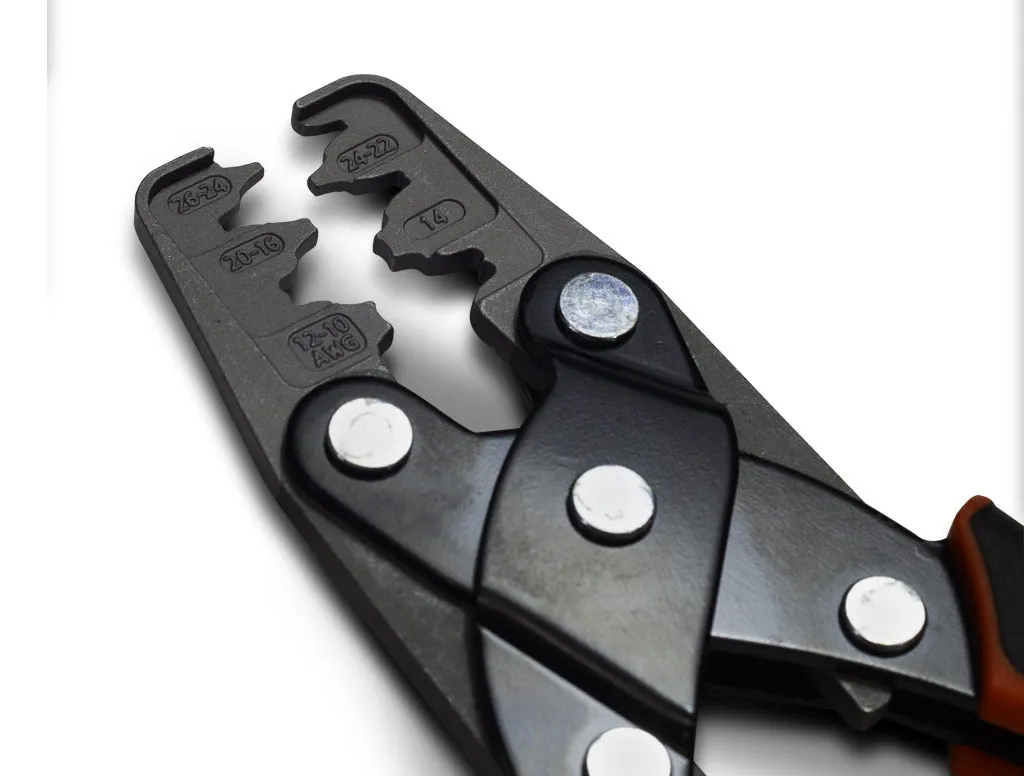 PerTronix Ignition Crimper for Open Barrel terminals; Crimps 26-10 AWG wire terminals; product image