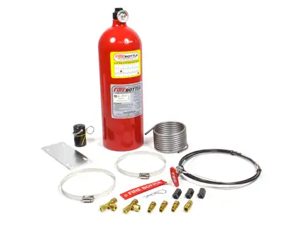 Fire Bottle Fire Suppression System 10lb Manual Pull w/Sl Tu