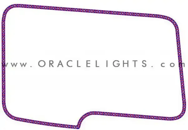 Oracle Lighting 2300-504 - Ford F-150 / Raptor 2009-2014 ORACLE ColorSHIFT Halo Kit