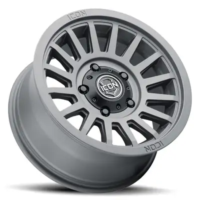 ICON Vehicle Dynamics ICON Alloys Recon SLX, Charcoal, 18 x 9 / 6 x 5.5, 40mm Offset, 6.6" BS