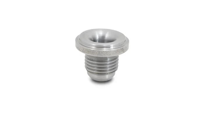 Vibrant Performance - 11252 - Male -8AN Steel Weld Bung (3/4-16 SAE Thread; 1 in. Flange OD) product image