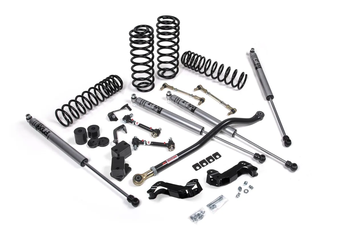 20212024 Jeep Wrangler (Jl) 3in Jkrawl Lift Kit 4xe Rubber Fox Shocks product image