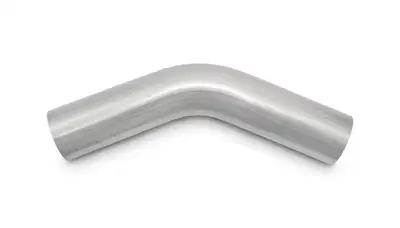 Vibrant Performance 45 Degree Stainless Steel Bend; 2 in. OD; 2 in. Centerline Radius; 6 in. Leg Length From Tangent;