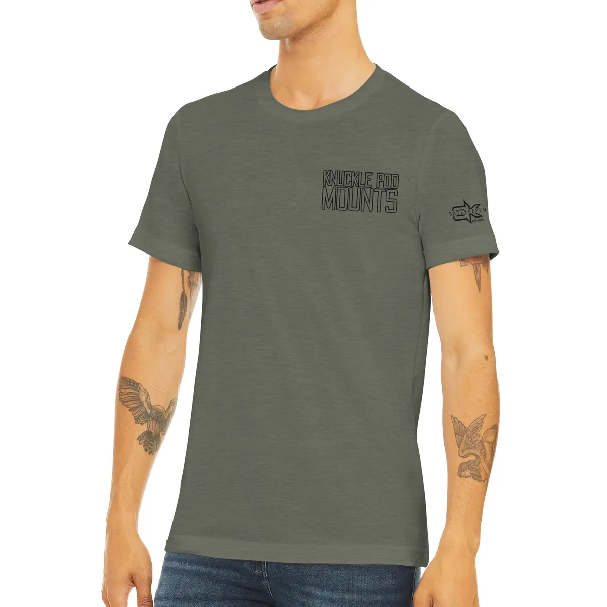 Triblend Unisex Crewneck T-shirt product image