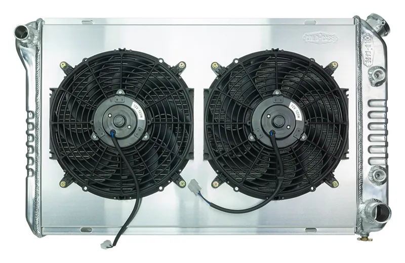 1984-1987 Buick Regal Grand National Aluminum Radiator Auto Transmission Dual 12 Inch Fans Cold Case Radiators product image