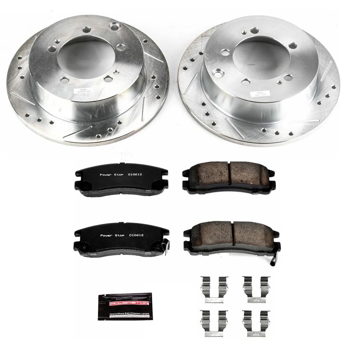 Z23 Evolution Brake Kit Rear 1995-2005 Chrysler Sebring 1995-2000 Dodge Avenger 2001-2005 Dodge Strat product image