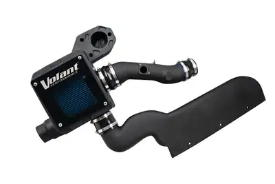 Volant Cold Air Intake Kit; Incl. Closed Filter Box w/RAM Air Scoop/Air Duct/PowerCore® Filter/Connectors/Clamps;