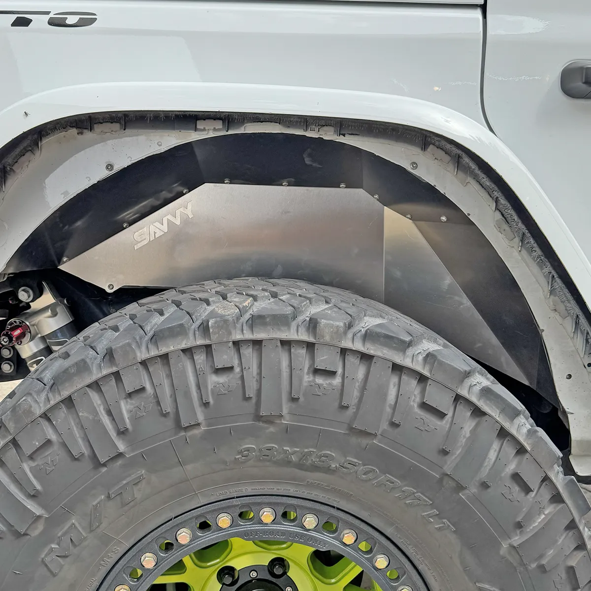18c Wrangler Rear Inner Fender Liner Raw product image