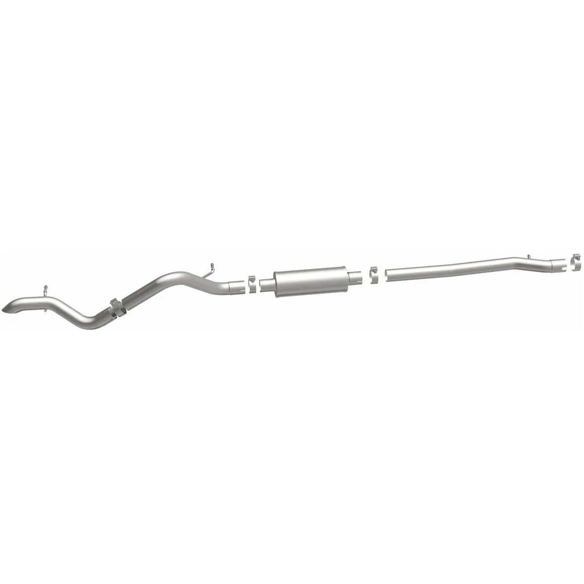 MagnaFlow Exhaust Products 15237 Rock Crawler Series Stainless Cat-Back System product image