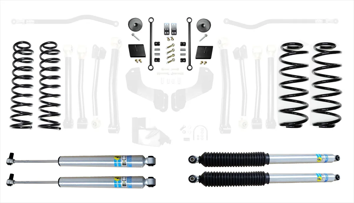 EVO Manufacturing Jeep Wrangler JL 2.5 Heavy Duty Enforcer Overland Lift Stage 4 Plus With EVO Spec King 2.5 Shocks