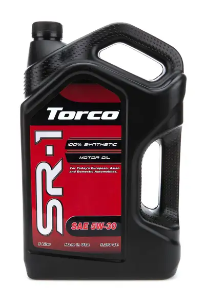 Torco SR-1 Synthetic Oil 5w30 5 Liter Bottle