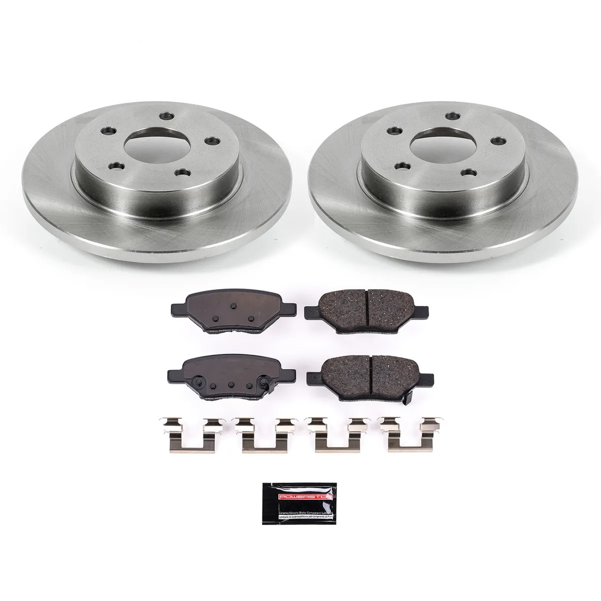 Autospecialty Brake Kit Rear 2005-2008 Chevy Cobalt 2008-2010 Chevy Hhr 2004-2012 Chevy Malibu 2007- product image