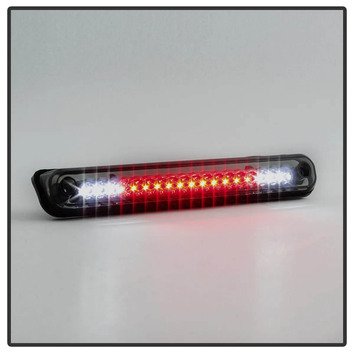 XTune LED Tail Lights; w/3rd LED Brake Light; Smoke; product image