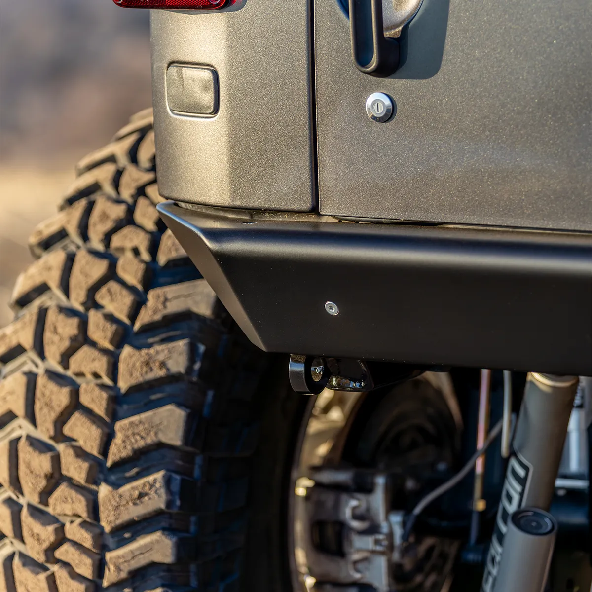 0718 Wrangler Legacy Rear Bumper Kit Raw product image