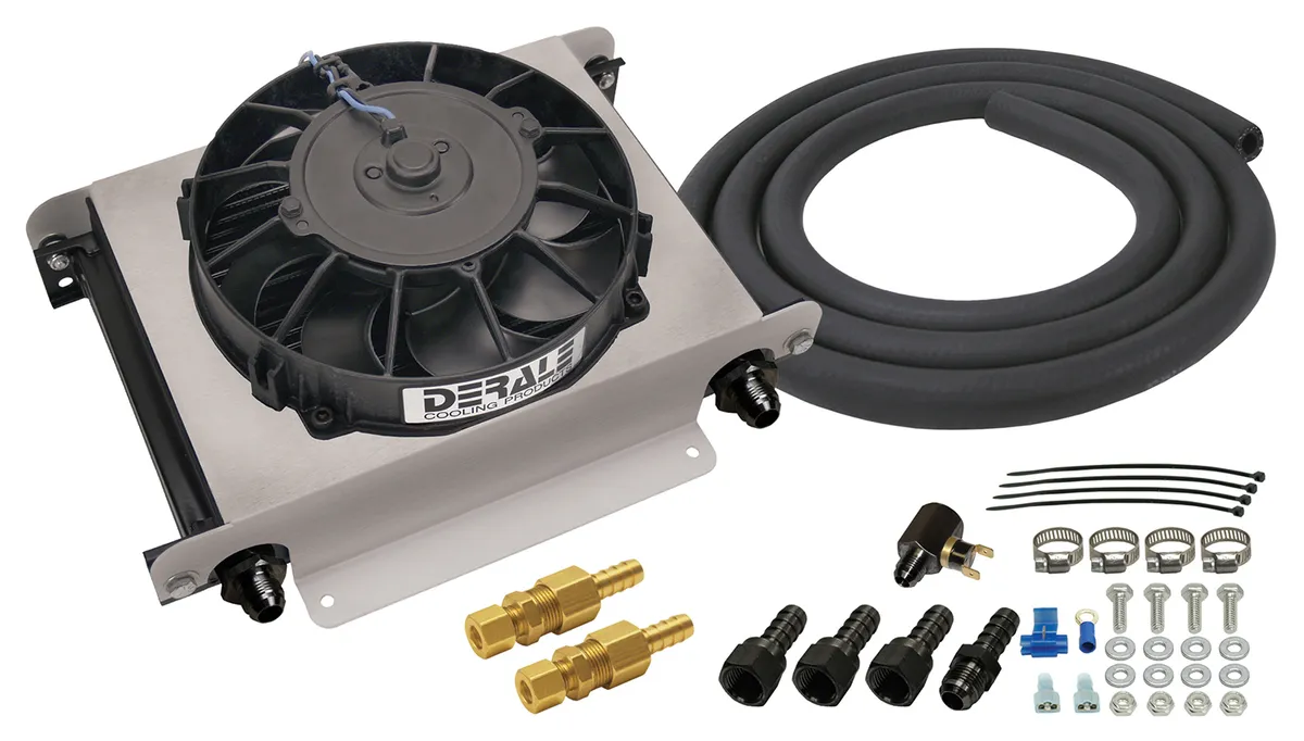25 Row Hyper-Cool Remote Transmission Cooler Kit, -8AN product image