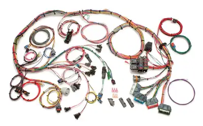 Painless Wiring Fuel Injection Wiring Harness; Extra Length; Grommet Firewall Pass Through;