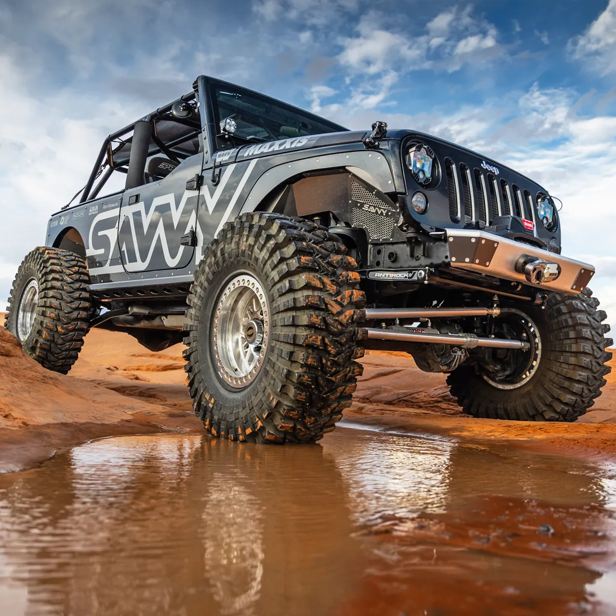 0718 Wrangler Legacy Front Bumper Witho Hoop Raw product image