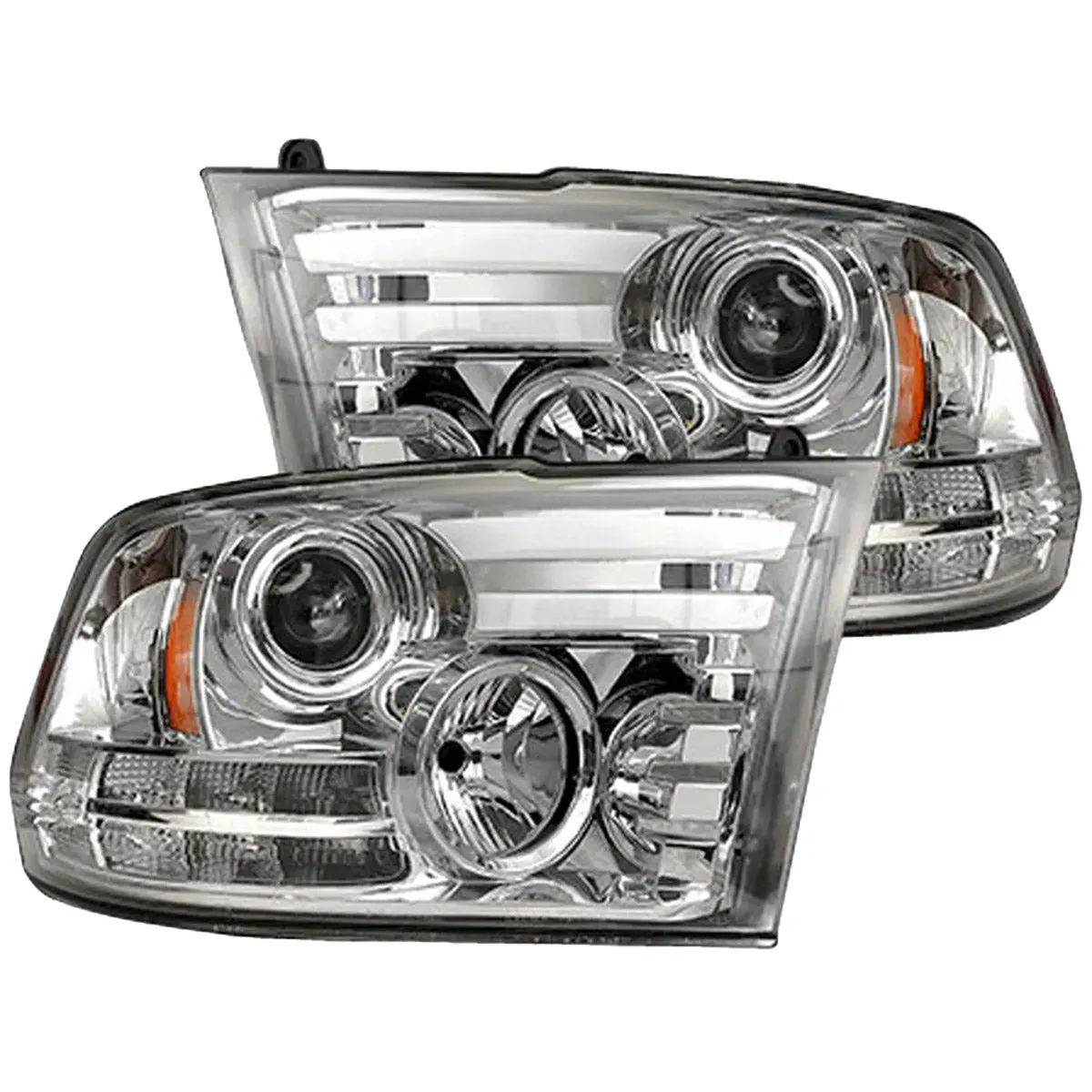 Dodge RAM 14-19 1500 Classic Body Style w OEM Projectors And 15-18 25003500 w OEM Projectors - Projector Headlights w product image
