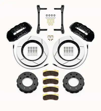 Wilwood Brakes Silverado 2500/3500 | Sierra 2500/3500 | TX6R Big Brake Truck Front Brake Kit | 2011-2019