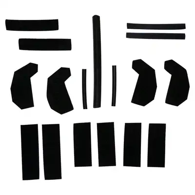 Crown Automotive Jeep Replacement Hard Top Seal Kit; w/Hard Top And Various Seals To Repair Leaks;