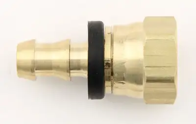 XRP #8 to #10 Str Stl Push- On Hose End