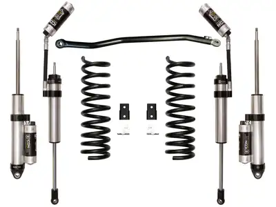 ICON Vehicle Dynamics ICON 2014-2026 Ram 2500 4WD, Diesel, OEM Air Spring Rear, 2.5" Lift, Stage 4 Suspension System