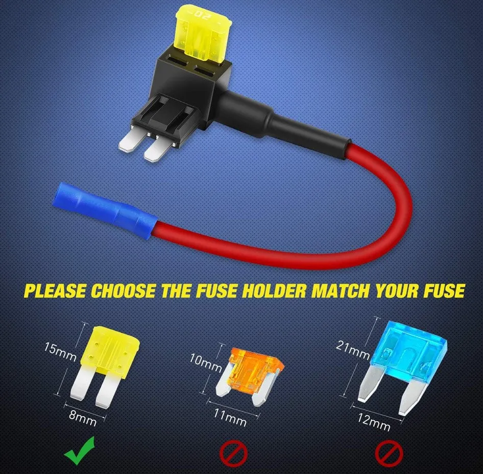 Fuse Box Quick Tap With 5amp 20amp Fuses - Micro 2 Size Fuse product image